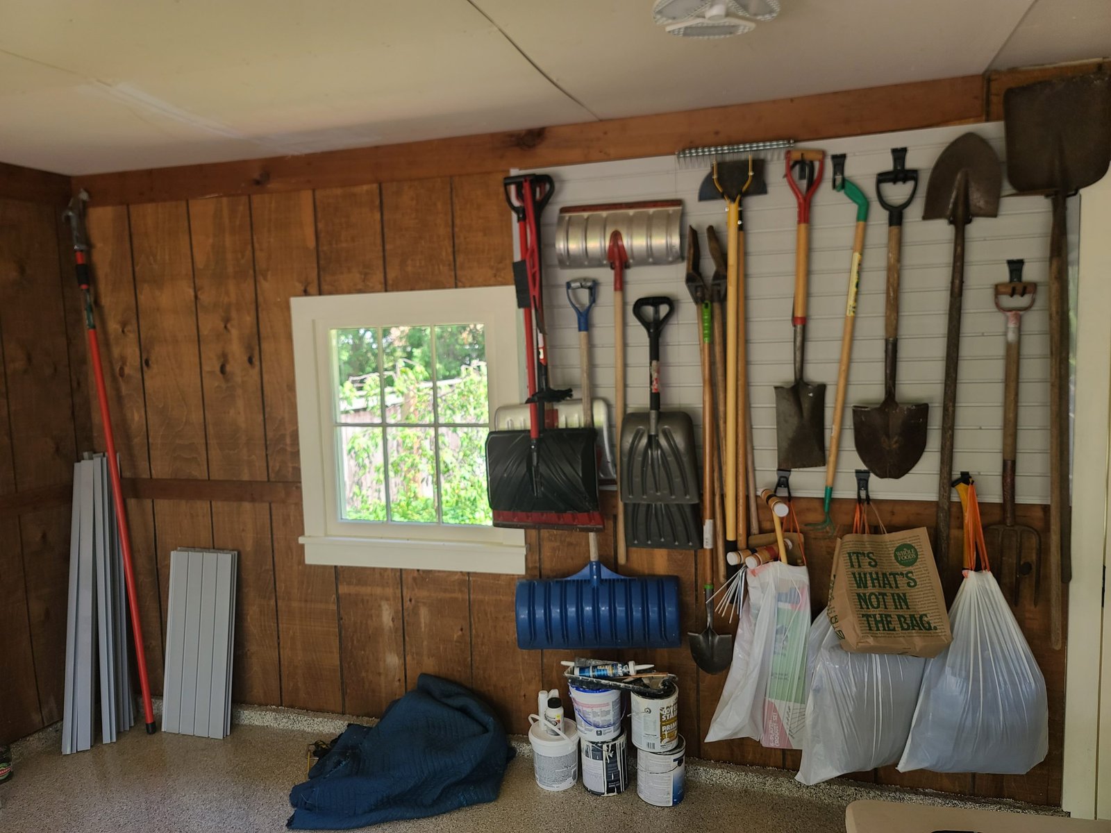 The Slat Wall Install